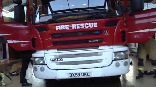 Blue Watch Telford Fire Crew Mannequin Challenge Christmas Special