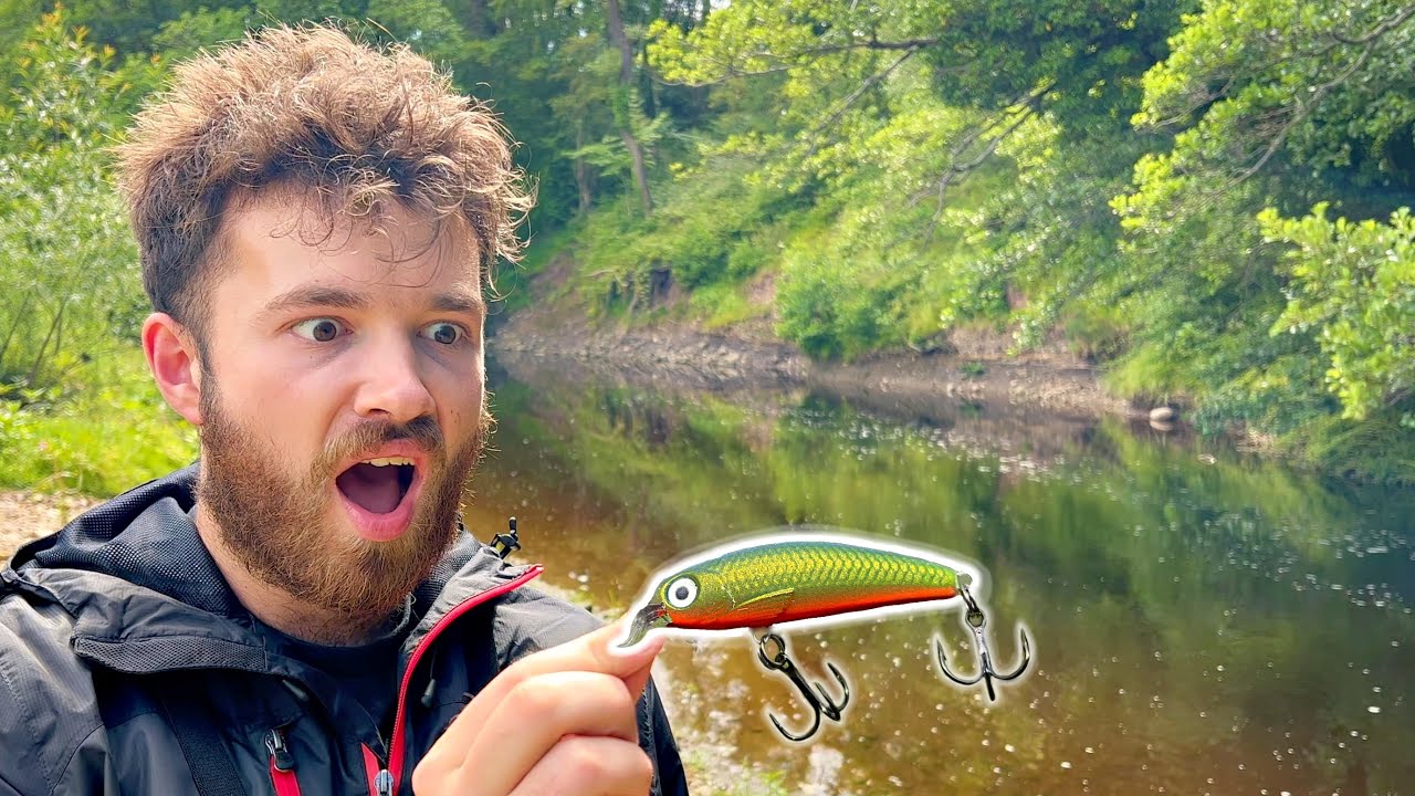 HOLY GRAIL of Fishing Lures?! 🏆 - EASY River fishing for Trout 