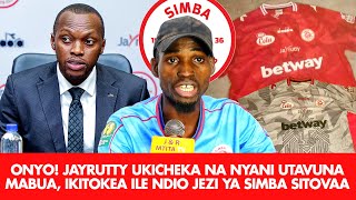 Mnandi Jr Onyo Jayrutty Ukicheka Na Nyani Utavuna Mabua Ikitokea Ile Ndio Jezi Ya Simba Sitovaa
