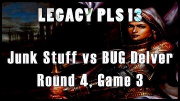 MTG Legacy, Junk stuff vs BUG Delver - Round 4, Game 1