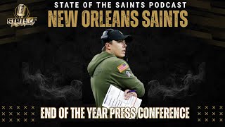 State of the Saints Kellen Moore & Mickey Loomis End-of-Year Presser | 2025 Reset & Path to 2026
