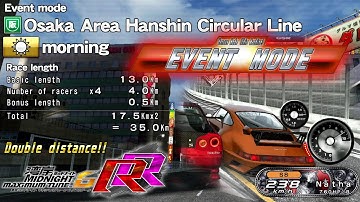 #湾岸ミッドナイト6RR Double Distance Event Mode (FFA) #04 [Ft. Natha] Osaka