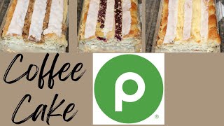 Publix: Apple Coffee Cake, Raspberry Coffee Cake & Cheese Coffee Cake Review