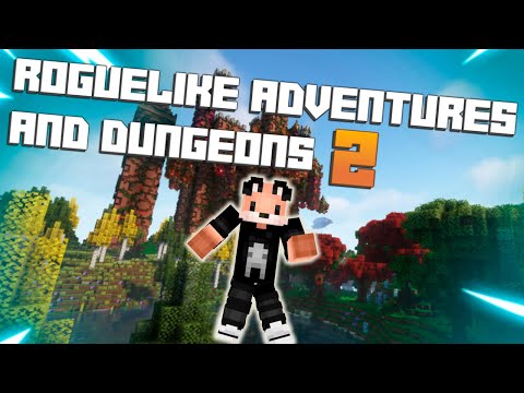 Roguelike Adventures and Dungeons 2 - РПГ Рогалик в майнкрафте! #1