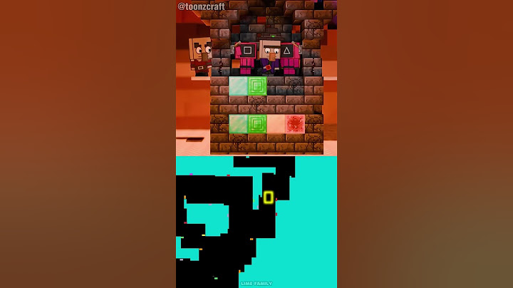 Color Match Challenge (Squid Game x Minecraft) | Blue Bouncing Square