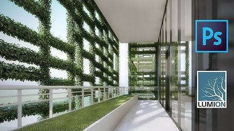 LUMION 9.5  RENDERING TUTORIAL +  POST PRODUCTION