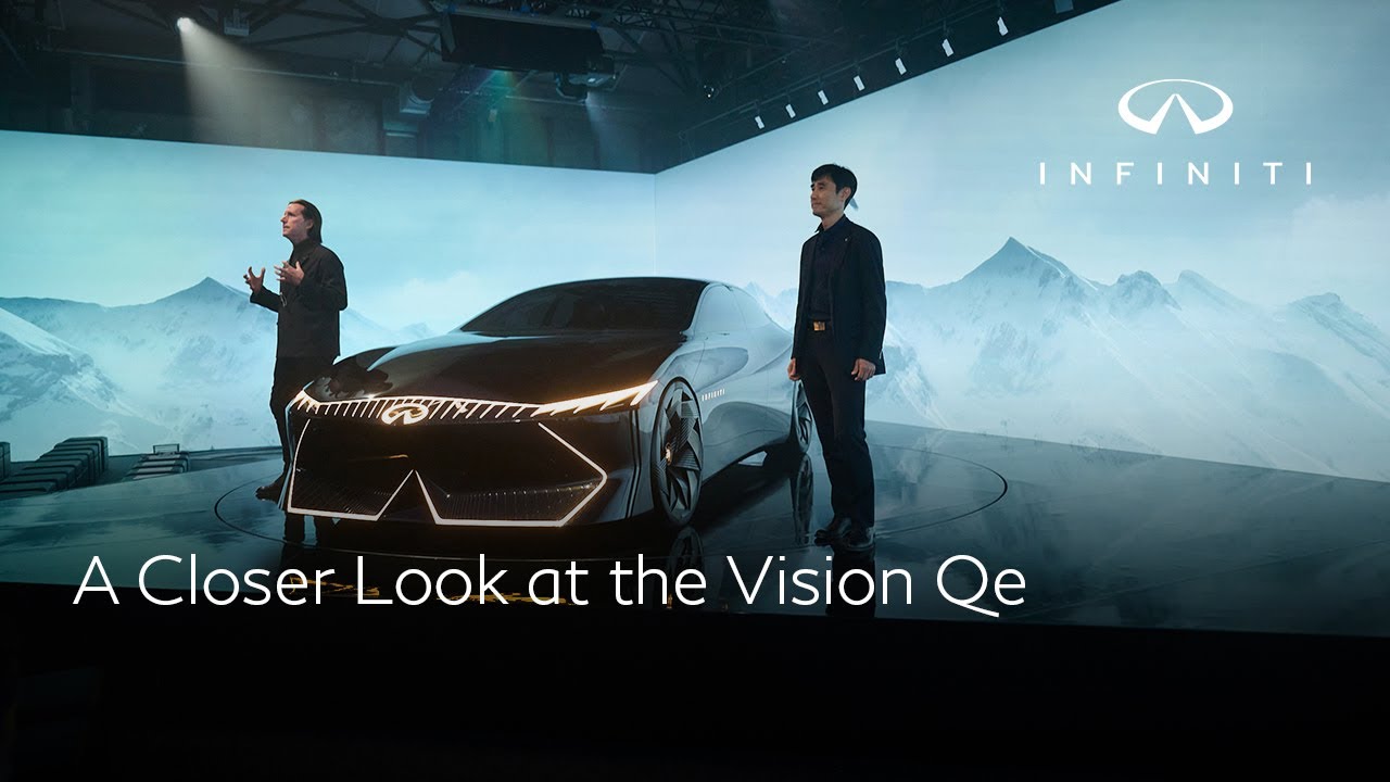 INFINITI's Vision Qe - Japanese Design in Detail - YouTube