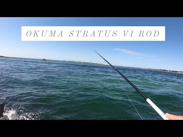 Okuma Stratus VI Rod Review/Demo LBI Surf Fishing 