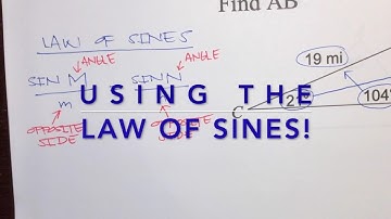 Using the Law of Sines to Find a Missing Side