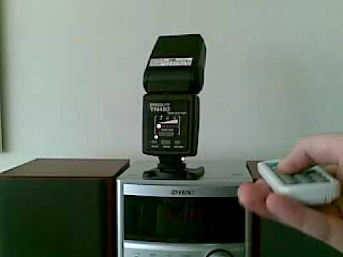 Video till Fjärrstyr din blixt med vanlig fjärrkontroll