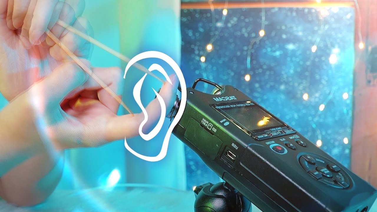 ASMR 이것은 진짜 살을 긁는 개리얼한 귓바퀴 청소, 귀청소 (노토킹)