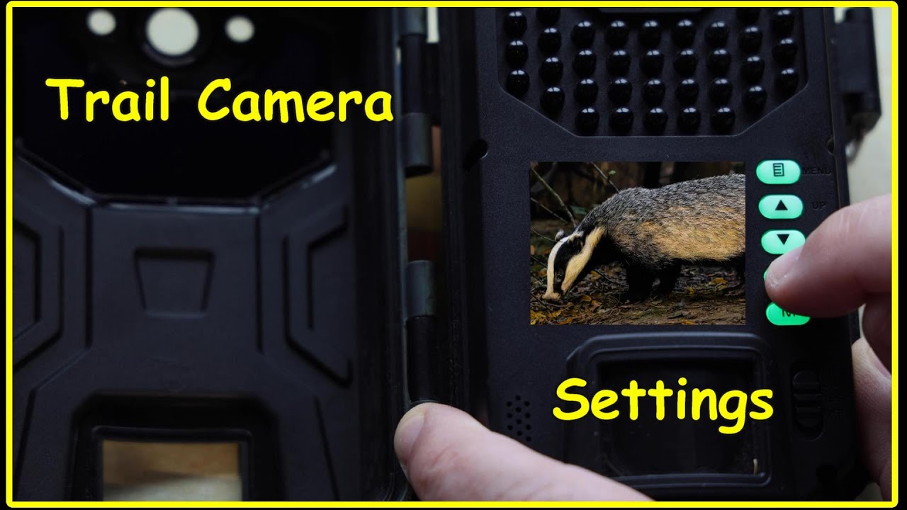 Trail Camera Settings YouTube