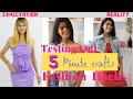 Testing Out Viral Fashion Hacks By 5 MINUTES CRAFTS PART- 2  | The Twin Sisters