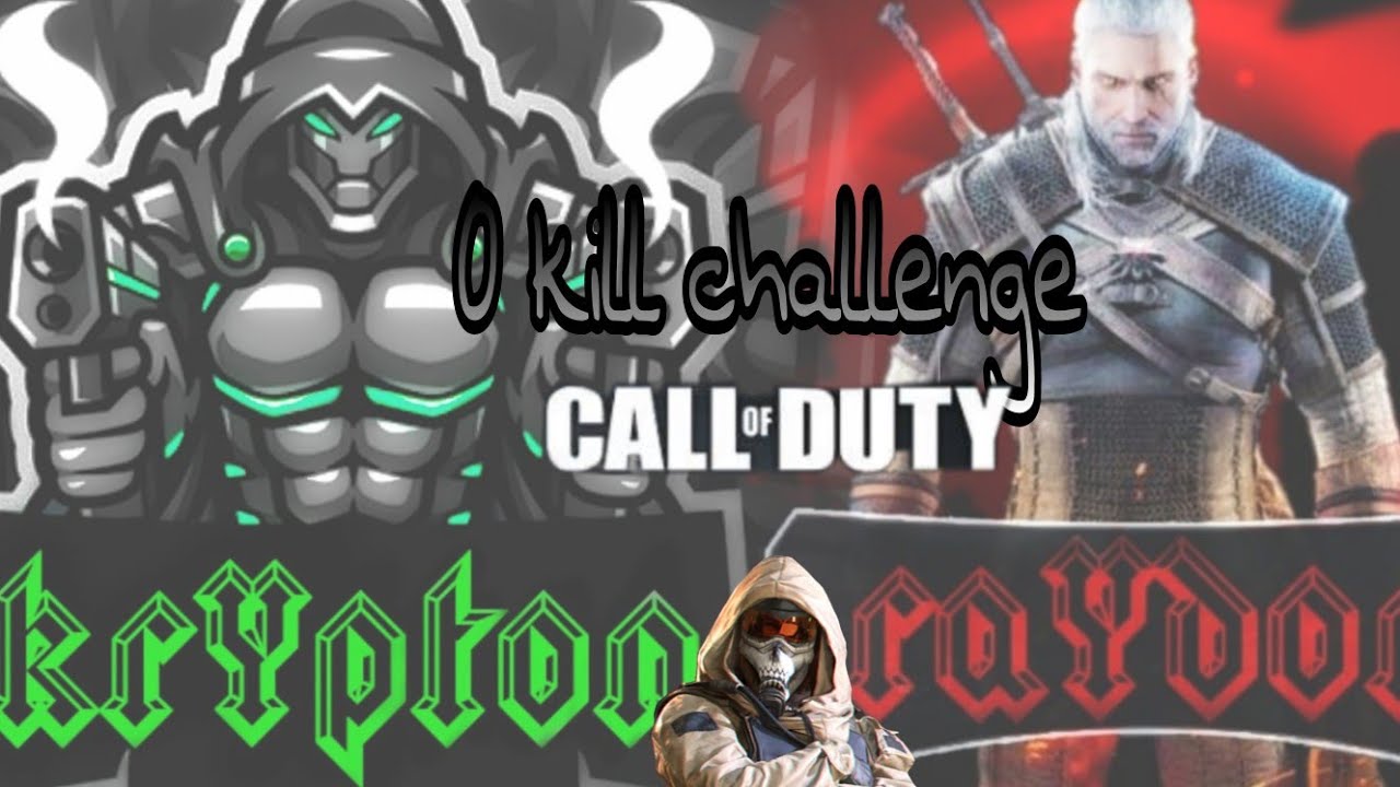 Zero kill challenge ft. raYdON | krYptON | CALL OF DUTY MOBILE