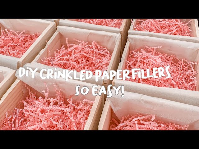 DIY Shredded Paper Filler - Sweet Lane Events