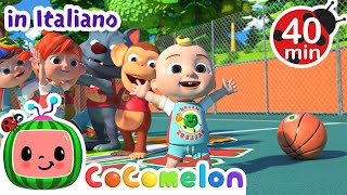 La canzone del basket | CoComelon Italiano - Canzoni per Bambini