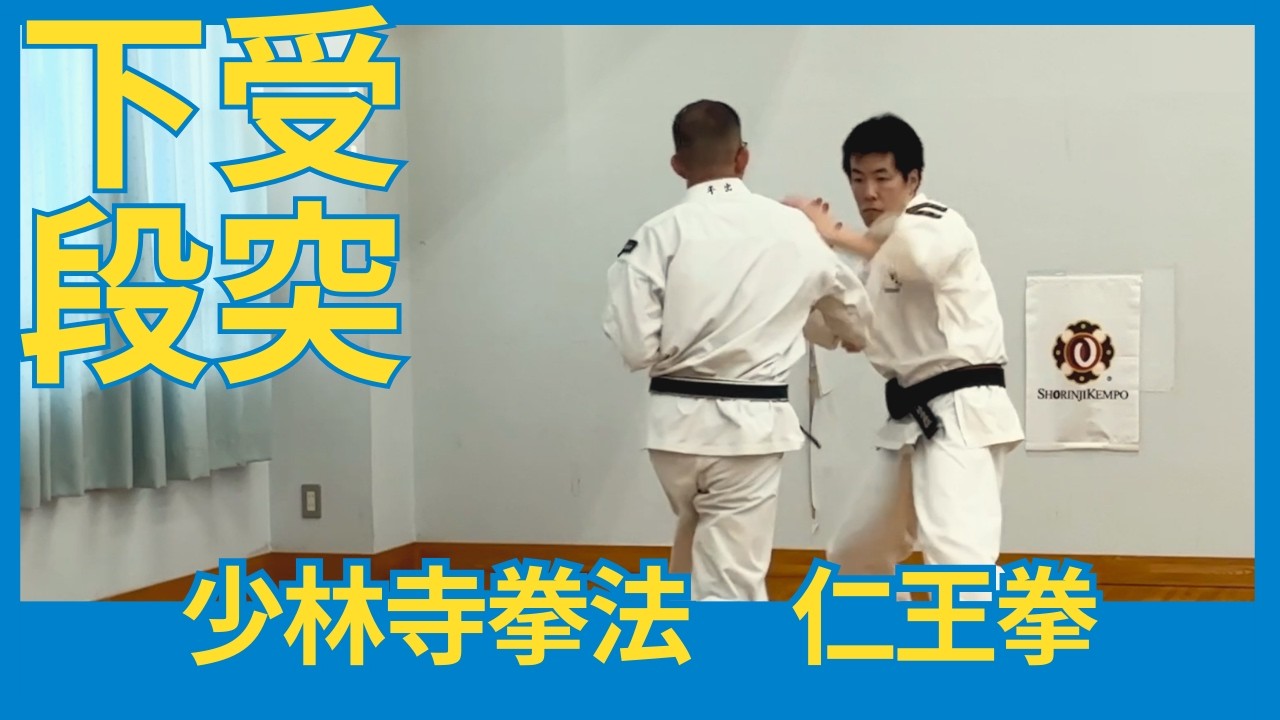 下受段突（少林寺拳法・仁王拳）｜法形・技の復習動画 - YouTube