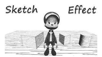 Pencil Sketch shader effect for Unity