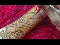 Bridal mehendi design  mehers henna