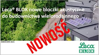 Nowy bloczek akustyczny