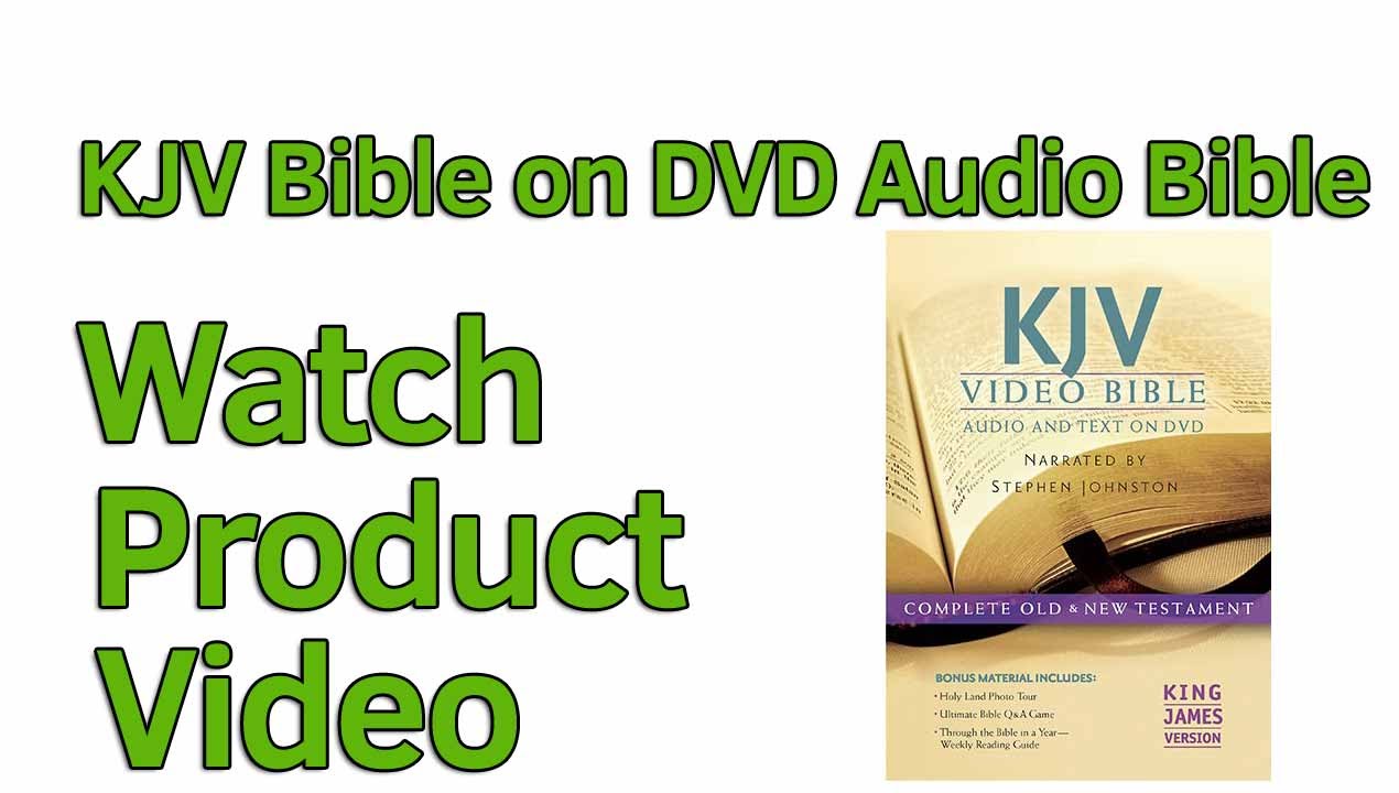 KJV King James dramatized Audio Bible on DVD, Deluxe Edition - YouTube