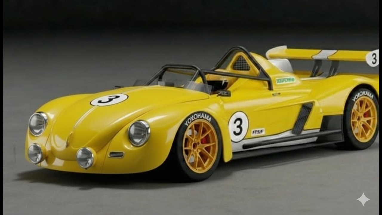 Volkswagen Coccinelle à chassis monoplace