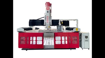 CNC Gantry Machine Center  Making Wood Foam Aluminum Mold