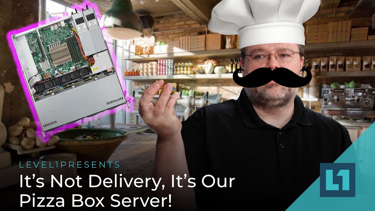 It’s Not Delivery, It’s Our Pizza Box Server! YouTube