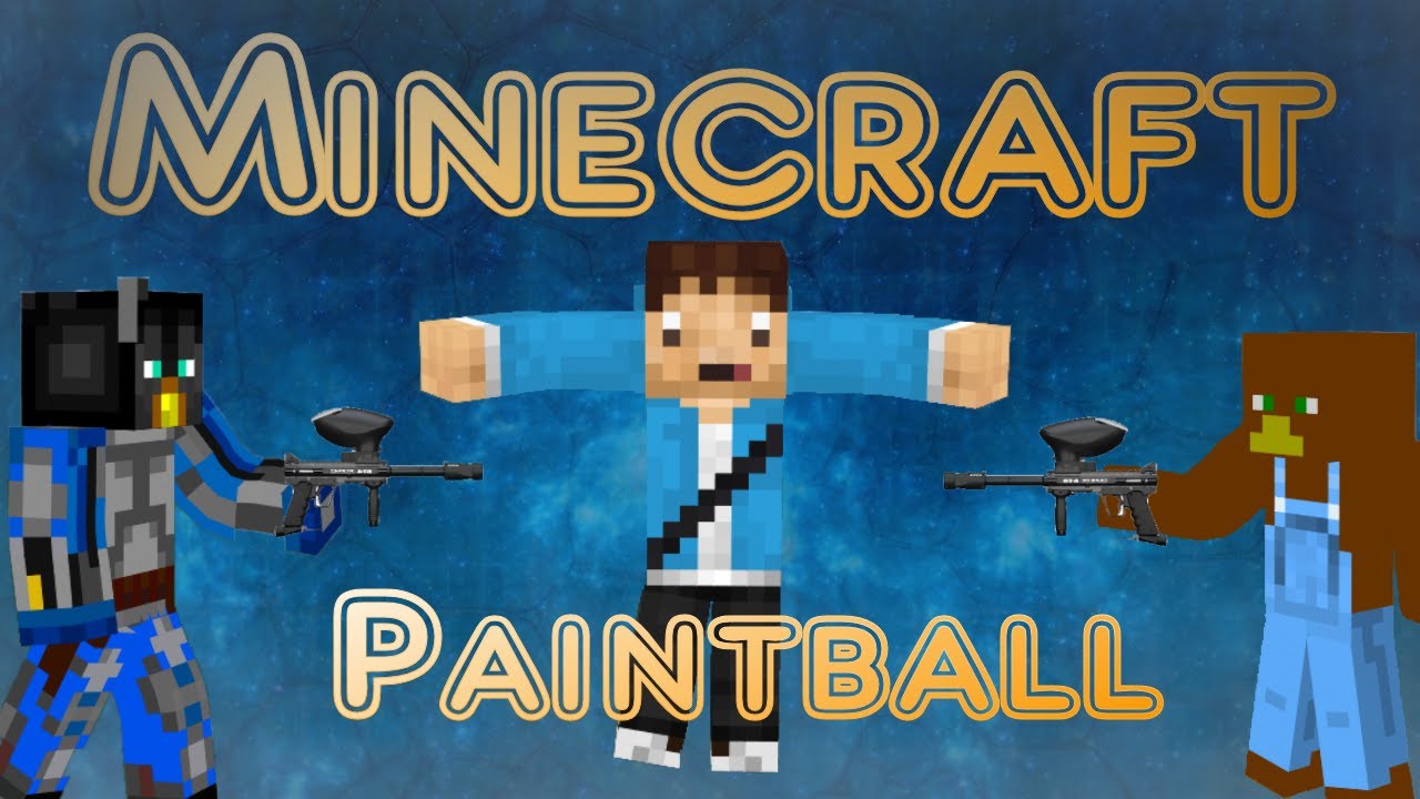 The Chaos Begins! : Paintball (Minecraft) #2
