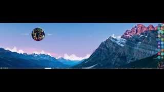 Rainmeter - Spotify based dual monitor layout