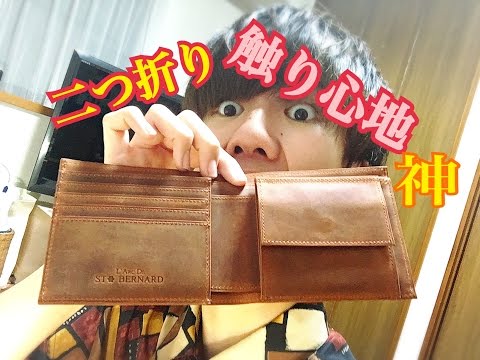 成人】二つ折り財布購入しました！！【ココマイスター・ナポレオン