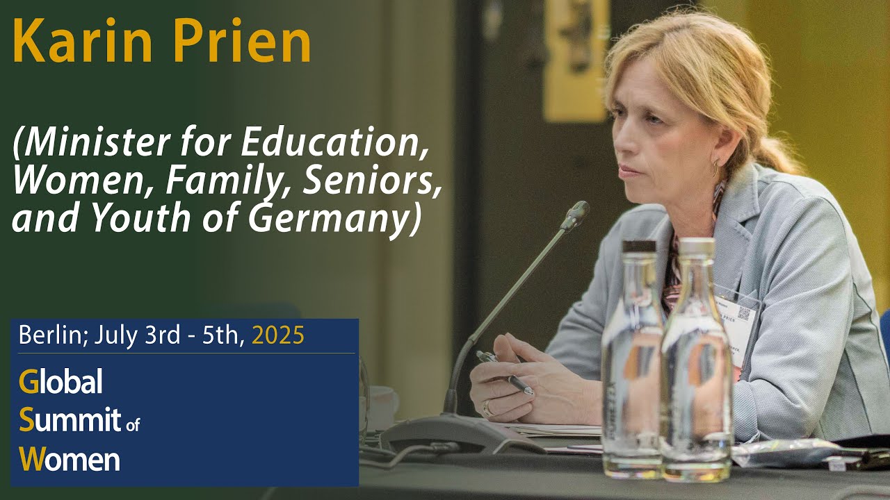 Karin Prien (Minister for Education, Women, Family, Seniors, and Youth of Germany)