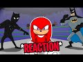 Knuckles Reacts To: "Black Panther vs Batman - Cartoon Beatbox Battles"