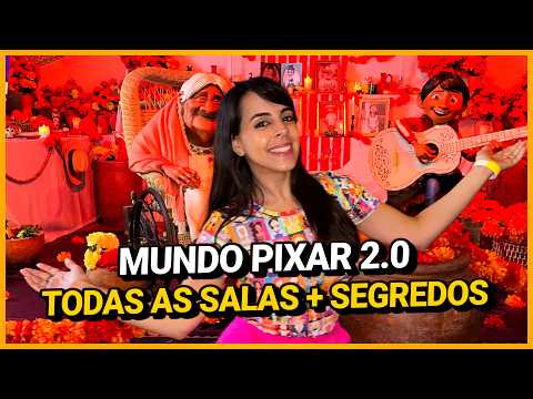 MUNDO PIXAR 2.0 | TOUR COMPLETO  NA EXPOSIÇÃO COM 14 SALAS IMERSIVAS DA PIXAR | SÃO PAULO 2025