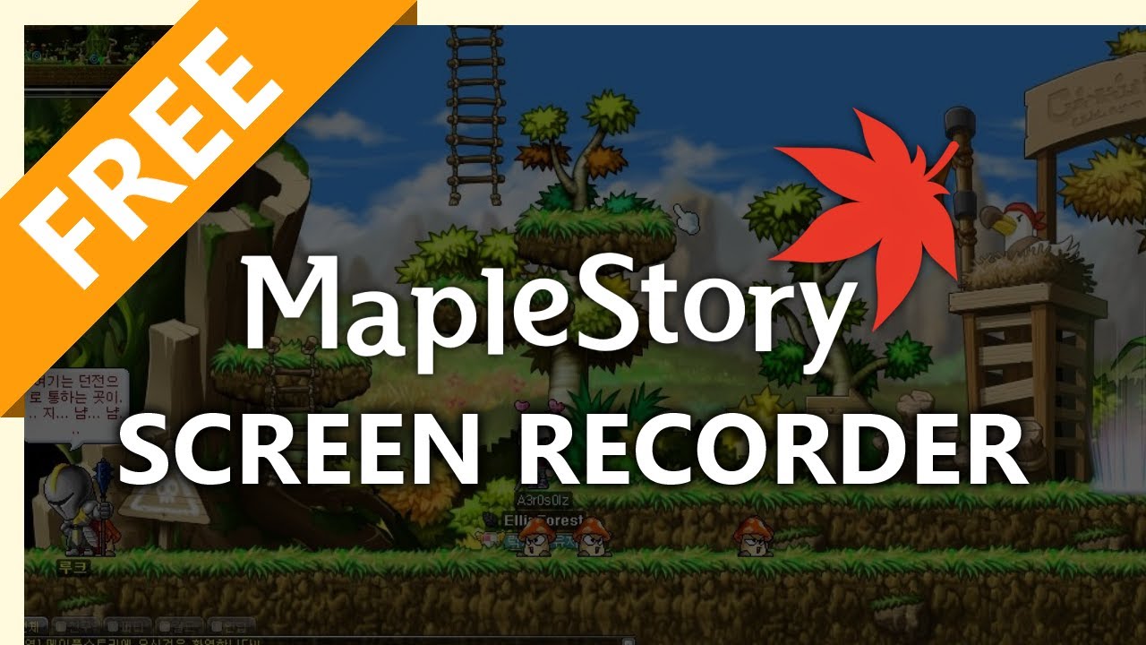 How To Make a MapleStory Gameplay Video - YouTube