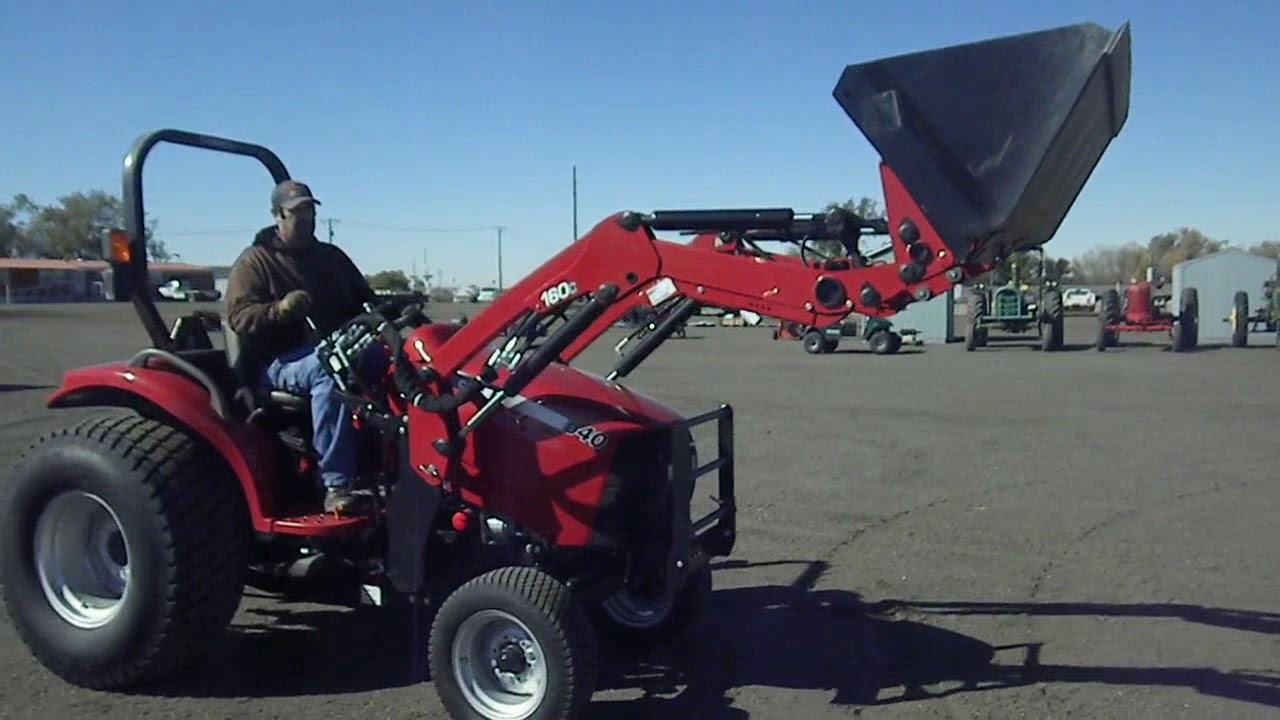 2006 Case IH D40 Loader Tractor - YouTube