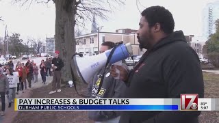 Pay increase and budget talks for Durham Public Schools