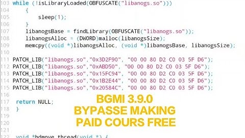 HOW TO MAKE BGMI 3.9.0 UPDATE PATCH LIB BYPASS || BGMI KA BAYPASS KESE BANAYE ALL BAN FIX 2025