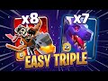 Best TH18 Dragon Spam Attack! 🔥 Easy Triples in Legend League