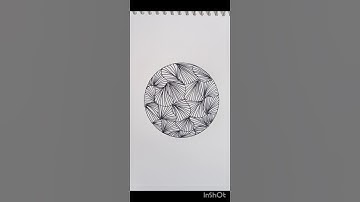 zentangale pattern (60/100) #zentangle #youtube