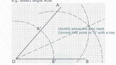 GCSE Maths :|: Constructions and Loci :|: Web Lesson #40