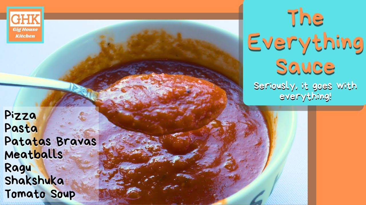 THE EVERYTHING SAUCE | The World’s Most Versatile Tomato Sauce
