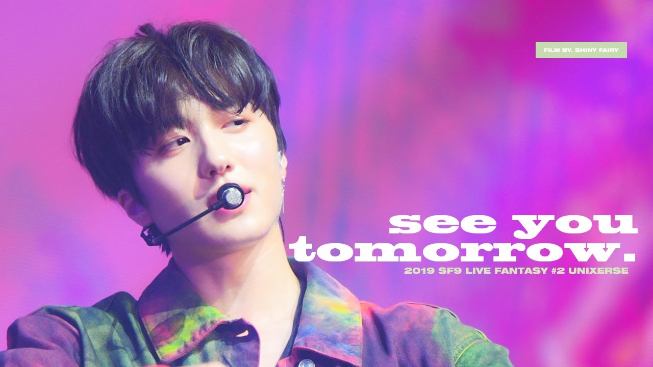 2019 SF9 LIVE FANTASY #2 UNIXERSE SEE YOU TOMORROW 찬희 FOCUS 4K