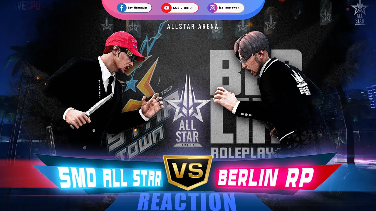 SMD VS BERLIN RP [รอบ 2] SMD บุกบ้าน BERLIN (REACTION)#fivem #gtav # ...