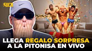 SORPRESA EN VIVO PARA LA PITONISA