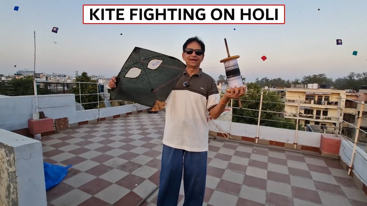 КАЙТ БОЙ В ХОЛИ / 30 СААЛ ПУРАНИ ПАТАНГ СЕ ПЕНЧ КАТА 💪