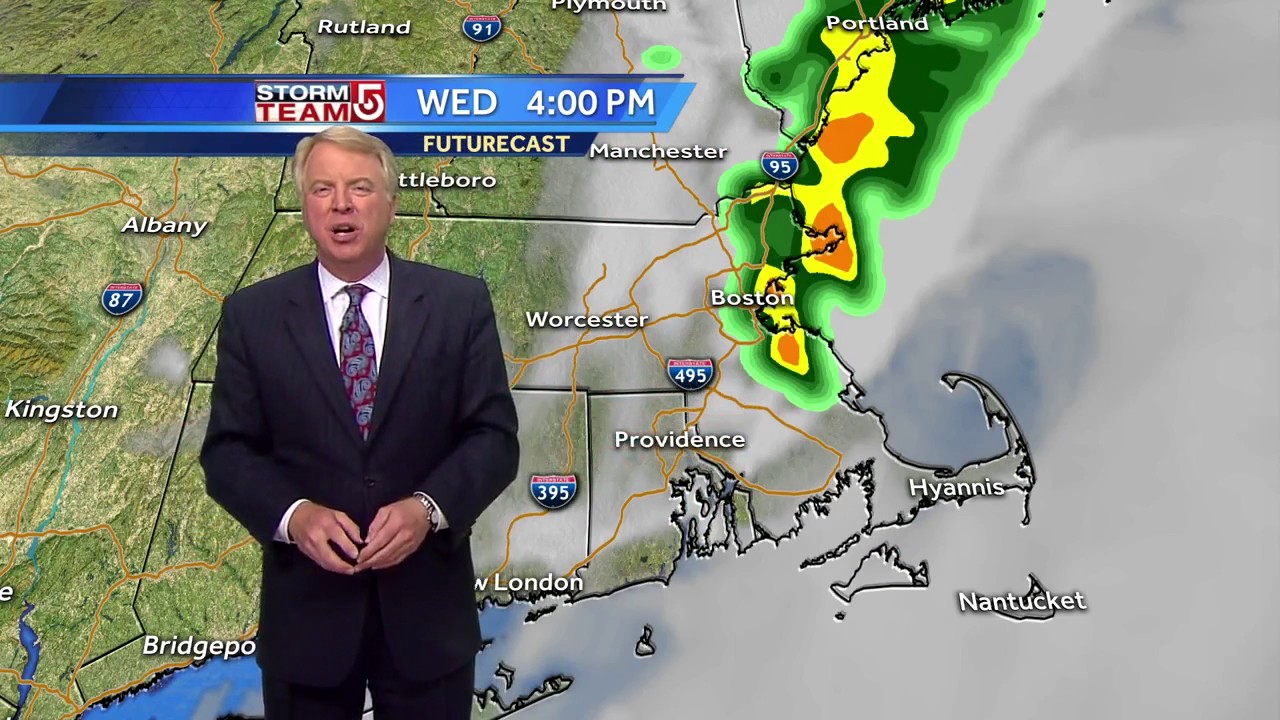 Video: Afternoon showers ahead of cooler weather - YouTube