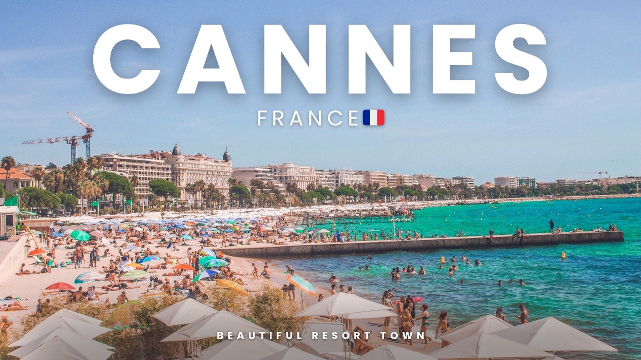 Cannes, France Walking Tour | POV Walk with Immersive sound [4K HDR/60fps]