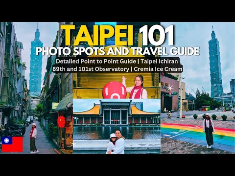 🇹🇼 TAIPEI, TAIWAN VLOG: Taipei 101, Instagrammable Photo Spots, Ichiran Taipei Main, Cremia