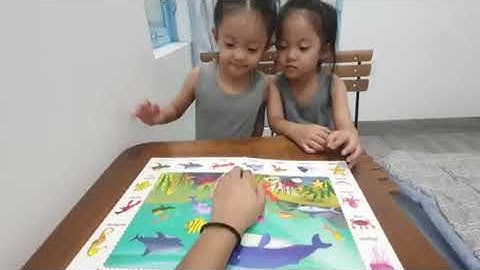 Tiếng Anh Giao Tiếp Thiếu Nhi Tại Phan Thiết: Nia and Sue talking about Ocean Life